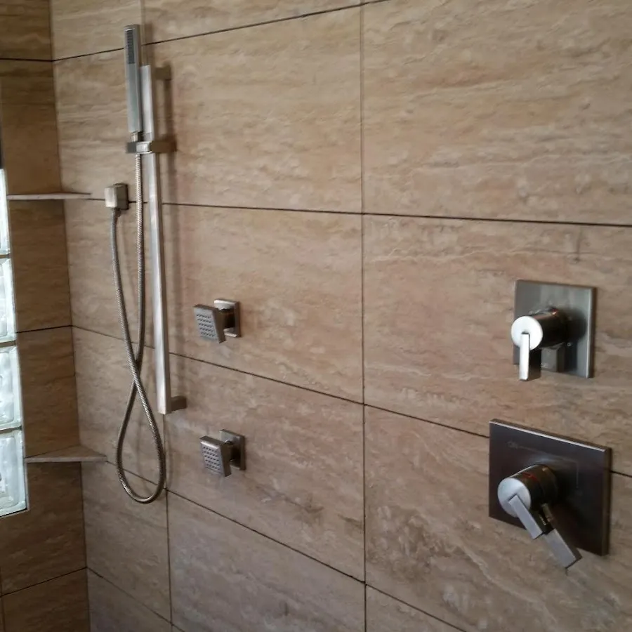 Shower fixture installation for Water Heater Replacement in Scottsburg
